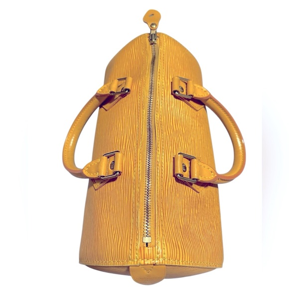 Louis Vuitton Yellow Epi Leather Speedy 25 - Picture 9 of 16